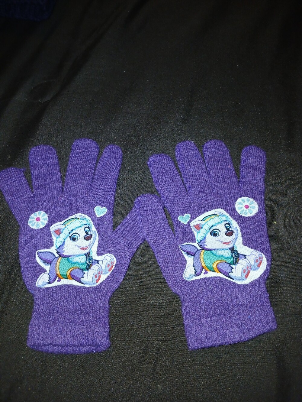 NWT Kids Purple Paw Patrol Everest Winter Gloves. - Picture 4 of 4